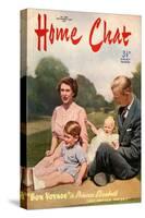 1950s UK Home Chat Magazine Cover-null-Stretched Canvas
