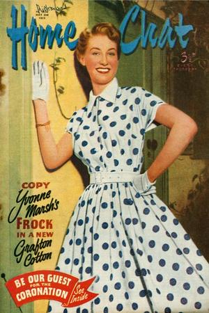 1950s Uk Home Chat Magazine Cover Giclee Print Allposters