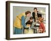 1950s UK Housewife Magazine Plate-null-Framed Giclee Print