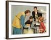 1950s UK Housewife Magazine Plate-null-Framed Giclee Print