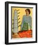 1950s UK Illustrations Magazine Plate-null-Framed Giclee Print