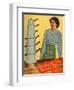 1950s UK Illustrations Magazine Plate-null-Framed Giclee Print