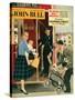 1950s UK John Bull Magazine Cover-null-Stretched Canvas