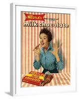 1950s UK Nestle's Magazine Advertisement-null-Framed Giclee Print