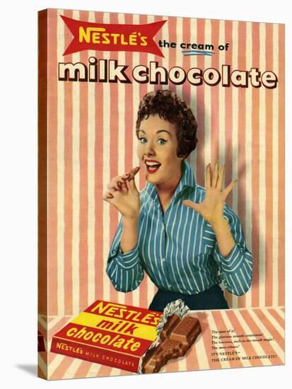 1950s UK Nestle's Magazine Advertisement-null-Stretched Canvas