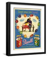 1950s UK Pascall Magazine Advertisement-null-Framed Giclee Print