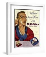 1950s UK Personna Magazine Advertisement-null-Framed Giclee Print