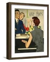 1950s UK Playing Pianos Magazine Plate-null-Framed Giclee Print