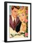 1950s UK Romance Magazine Plate-null-Framed Giclee Print