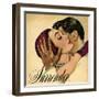 1950s UK Romance Magazine Plate-null-Framed Giclee Print