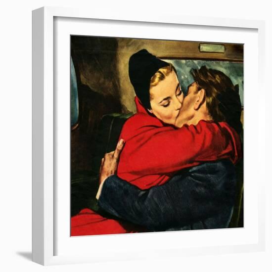 1950s UK Romance Magazine Plate-null-Framed Giclee Print