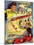 1950s UK The Wonder Book of Things to Do Book Cover-null-Mounted Giclee Print