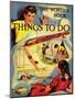 1950s UK The Wonder Book of Things to Do Book Cover-null-Mounted Giclee Print