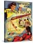 1950s UK The Wonder Book of Things to Do Book Cover-null-Stretched Canvas