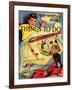 1950s UK The Wonder Book of Things to Do Book Cover-null-Framed Giclee Print