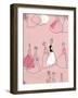 1950s UK Women in Dresses Book Plate-null-Framed Giclee Print