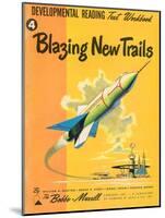 1950s USA Blazing New Trails Book Cover-null-Mounted Giclee Print