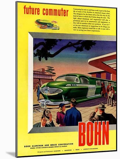 1950s USA Bohn Magazine Advertisement-null-Mounted Giclee Print