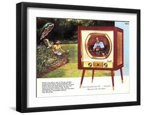 1950s USA Motorola Magazine Advertisement-null-Framed Giclee Print