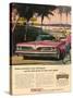 1950s USA Pontiac Magazine Advertisement-null-Stretched Canvas