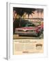 1950s USA Pontiac Magazine Advertisement-null-Framed Giclee Print