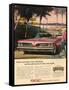 1950s USA Pontiac Magazine Advertisement-null-Framed Stretched Canvas