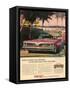 1950s USA Pontiac Magazine Advertisement-null-Framed Stretched Canvas