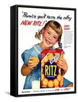 1950s USA Ritz Magazine Advertisement-null-Framed Stretched Canvas