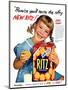 1950s USA Ritz Magazine Advertisement-null-Mounted Giclee Print