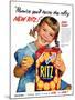 1950s USA Ritz Magazine Advertisement-null-Mounted Giclee Print