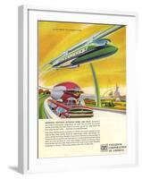 1950s USA Vanadium Corporation of America Magazine Advertisement-null-Framed Giclee Print