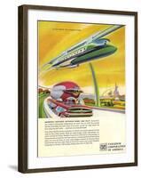 1950s USA Vanadium Corporation of America Magazine Advertisement-null-Framed Giclee Print