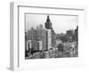 1950s View Washington Square North with Arch Fifth Avenue Buildings Number 1 and 2-null-Framed Photographic Print