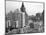 1950s View Washington Square North with Arch Fifth Avenue Buildings Number 1 and 2-null-Mounted Photographic Print