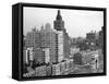 1950s View Washington Square North with Arch Fifth Avenue Buildings Number 1 and 2-null-Framed Stretched Canvas