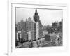 1950s View Washington Square North with Arch Fifth Avenue Buildings Number 1 and 2-null-Framed Photographic Print