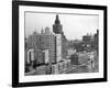 1950s View Washington Square North with Arch Fifth Avenue Buildings Number 1 and 2-null-Framed Photographic Print