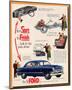 1951 Ford From Start to Finish-null-Mounted Art Print