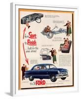 1951 Ford From Start to Finish-null-Framed Art Print