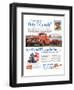 1951 Ford Trucks Last Longer-null-Framed Art Print