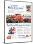 1951 Ford Trucks Last Longer-null-Mounted Art Print