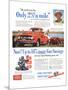 1951 Ford Trucks Last Longer-null-Mounted Art Print