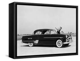 1951 Packard Patrician 400, (C1951)-null-Framed Stretched Canvas