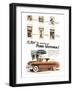 1951 - Stunning Ford Victoria-null-Framed Art Print