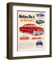 1951Mercury Merc-O-Matic Drive-null-Framed Art Print