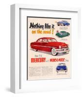 1951Mercury Merc-O-Matic Drive-null-Framed Art Print