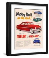 1951Mercury Merc-O-Matic Drive-null-Framed Art Print