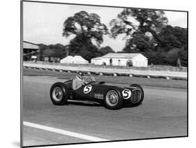 1952 BRM V16 driven by Froilan Gonzalez at B.A.R.C. International meeting Goodwood-null-Mounted Photographic Print