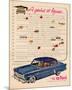 1952 Ford- a Genius at Figures-null-Mounted Premium Giclee Print