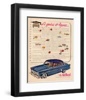 1952 Ford- a Genius at Figures-null-Framed Art Print